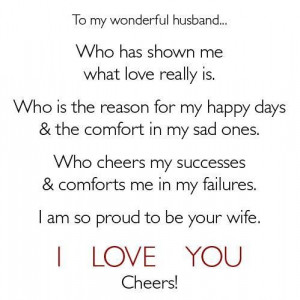 Anniversary quotes sayings to husband i love you