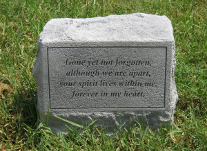Epitaphs For Headstones The epitaph is read at a