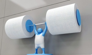 Introducing Mr. T.. heavy weight Toilet Paper stand, 3 colors: Red ...
