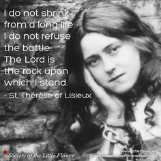 saint therese of lisieux quote more jesus christ quote daily ...