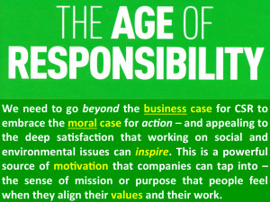 The Age of Responsibility, 2011