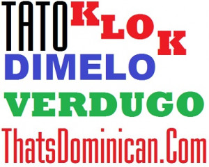 DOMINICAN SLANG AND LINGO DICTIONARY: