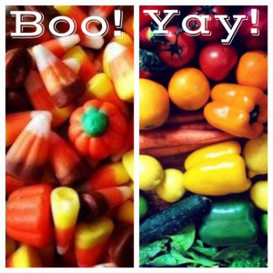 cornicopia #rainbow #halloween #fruit #veggies #quote #funny ...