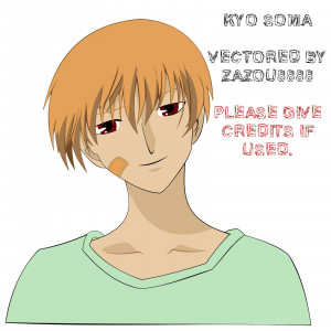 Fruits Basket Quotes Fruits basket: kyo soma vector