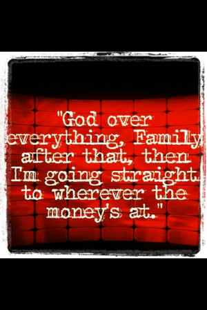 God #family #money