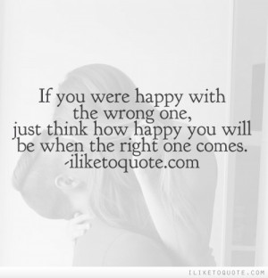 If you were happy with the wrong one, just think how happy you will be ...