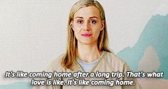 ... oitnb season 1 oitnb season 2 piper chapman crazy eyes love quotes