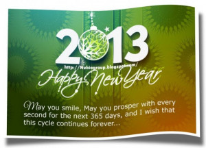 Happy New Year 2013 Quotes