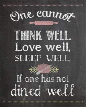 Chalkboard Kitchen Printable – My Battle Against Blank Walls