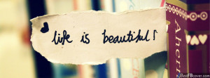 life is beautiful Facebook cover