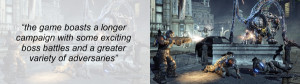 Gears of War 3 Review Quote 2
