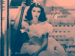 Classic Movies Vivien Leigh w'paper