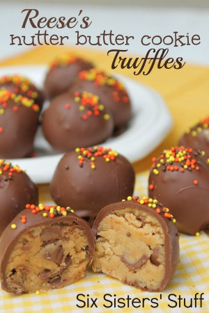 ... Reese’s Nutter Butter Cookie Truffles Thank YOU @candicebooher