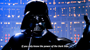 request star wars Darth Vader mygif The Empire Strikes Back
