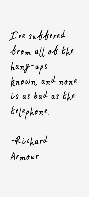 Richard Armour Quotes & Sayings