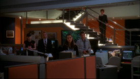 The team watches as Gibbs leaves NCIS in the final scenes of 