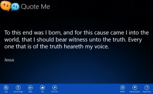 Windows 8 quotes app