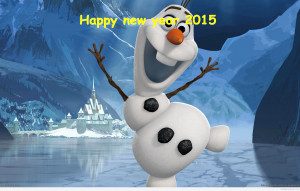 Funny Disney cartoon Happy new year