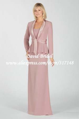 Mother of the Bride Long Dress with Jacket