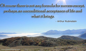 Success Quotes-Thoughts-Arthur Rubinstein-Formula Of Success-Best-Nice