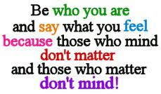 Being Yourself Quotes (18)