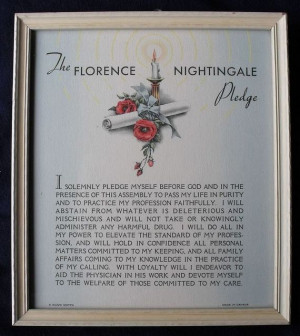 Florence Nightingale Pledge Buzza Prints, Nighting Quotes, Florence ...