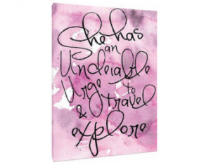 ... Home Decor - purple & pink - inspirational saying - feminine quotes