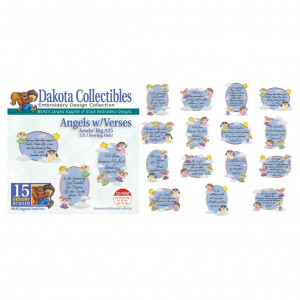 Dakota Collectibles Angels with Verses Embroidery Designs - http://www ...
