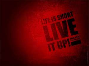 ... Quotes Wallpaper Short Quotes About Life In Red Theme Colour And Cool