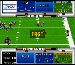 John Madden Football 93 SNES Screenshot Screenshot 4