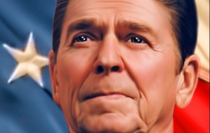 ... Reagan, passed away exactly ten years ago today. President Reagan