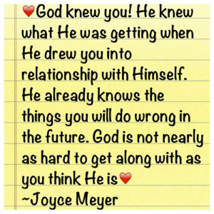 Joyce Meyer Quotes On Faith | Joyce Meyer Quotes