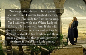 and Éowyn, The Return of the King, Book VI, The Steward and the King ...