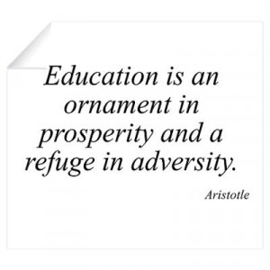 CafePress > Wall Art > Wall Decals > Aristotle quote 22 Wall Decal