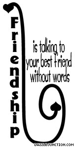 Friendship Quotes Black And White