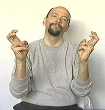 Narekovaj, citat v znakovnem jeziku ASL