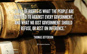 Bill of Rights Quotes