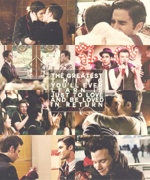 1k quote movie klaine kurt hummel glee lyrics Darren Criss edit blaine ...