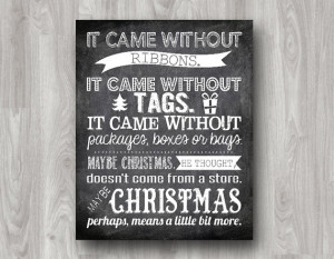 Love this quote from Dr. Seuss' How the Grinch Stole Christmas. This ...