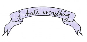 ... off baby pink wanker get bent baby blue cryybaby don't touch tithead