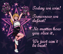 Want to learn some funky cheerleading cheers and chants for the ...