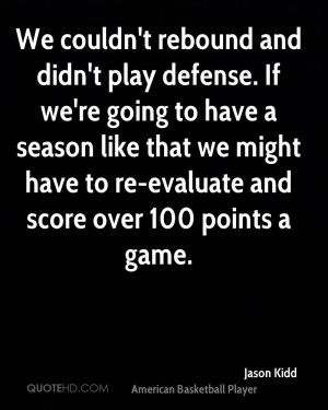 Basketball Defense Quotes