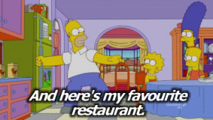 gifs my gifs food the simpsons homer simpson