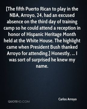 Carlos Arroyo - [The fifth Puerto Rican to play in the NBA, Arroyo, 24 ...