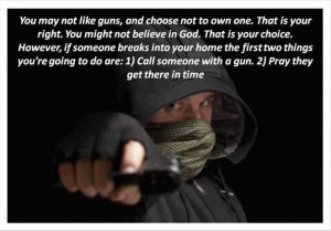 Exactly correct!! Pro-gun, gun rights