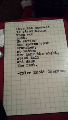 ... TylerKnottGregson #quotes and #poems , they're so beautiful. More