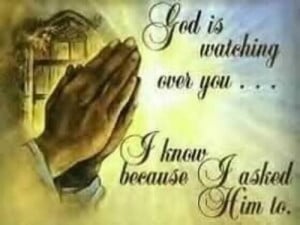 God Is Watching Over You.