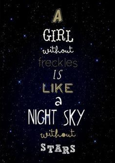 Freckles Quotes