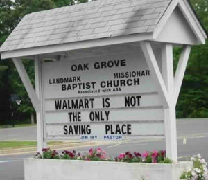 Atheism Ridiculous Church Signs