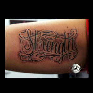 strength quotes tattoo ideas